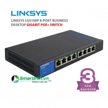 Linksys LGS108P Switch PoE+