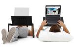 Bàn để laptop xoay đa năng chống mỏi lưng