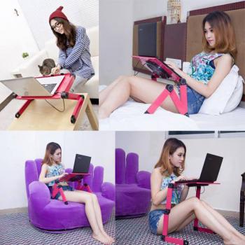 Bàn để laptop xoay đa năng chống mỏi lưng