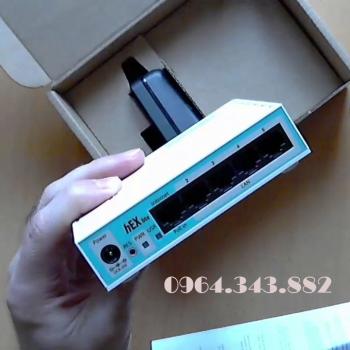 Router Mikrotik RB750R2 - 5 cổng mạng 10/100