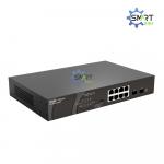 Switch Ruijie RG-ES110GDS-P 8-Port PoE 1000Mbps + 2 Uplink SFP 1000Mbps